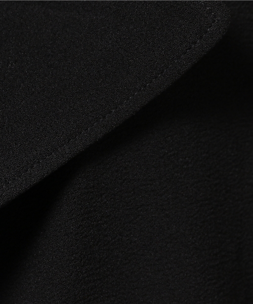 ROSE BUD(ローズバッド)の「(ACHRO)MJ3005 RELAXED FIT COCOON COAT(その他アウター・レディース・ブラック・SMALL)」の10枚目の写真