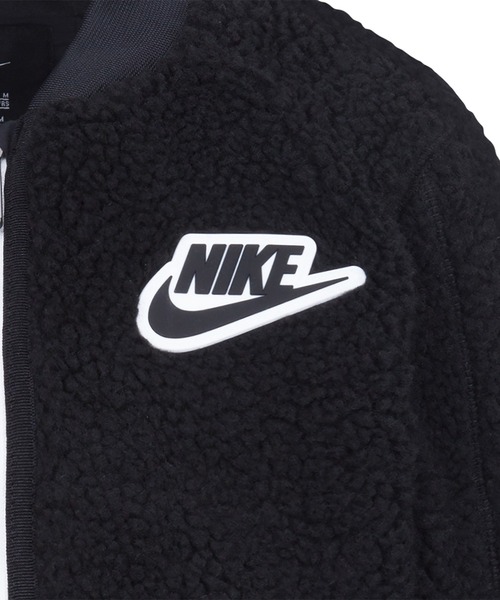 NIKE（ナイキ）の「NIKE NKB NIKE SHERPA BOMBER（ブルゾン・キッズ・ブラック・115cm/110cm/105cm）」の6枚目の写真