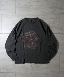 Anytime Songs（エニータイムソングス）の「Pigment hard wash long sleeve T-shirt/ピグメント ハードウォッシュ 長袖 Tシャツ/ロンT（Tシャツ/カットソー）」