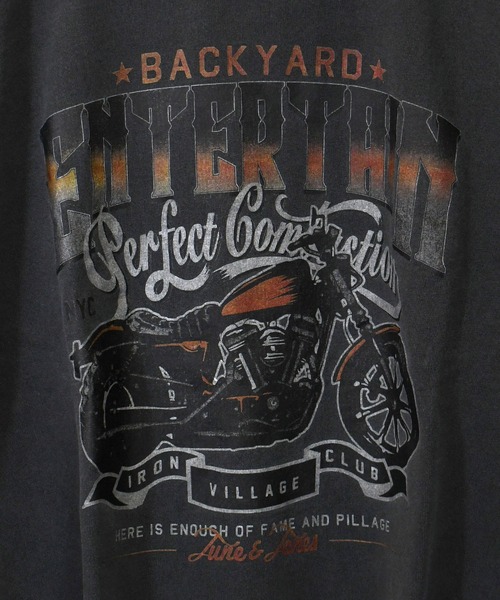 Anytime Songs(エニータイムソングス)の「Pigment hard wash long sleeve T-shirt/ピグメント ハードウォッシュ 長袖 Tシャツ/ロンT(Tシャツ/カットソー・メンズ・ブラック/ブラウン系その他/ブラック系その他2/ブラック系その他/ブラウン系その他2/ブラック系その他3/ブラウン系その他3/モカ・M/L/XL)」の10枚目の写真