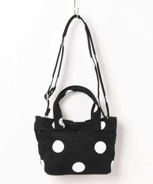 LOWRYS FARM(ローリーズファーム)の「2WAYミニト-トBAG 137335(ショルダーバッグ・キッズ・ブラック×ホワイト/ホワイト/ブラック/ホワイト×レッド/レオパード/アイボリー/ブラック系その他/ブラック系その他2/ホワイト系その他/ブラック系その他3/ホワイト×ブラック/ホワイト系その他2/ライトグレー・FREE)」の9枚目の写真