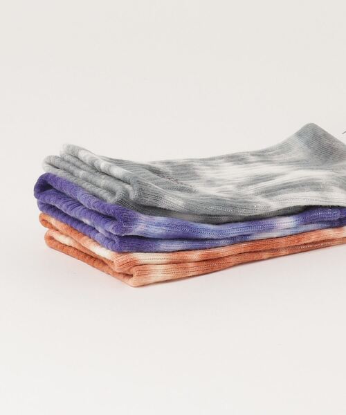 FRUIT OF THE LOOM(フルーツオブザルーム)の「FRUIT OF THE LOOM / Q.FTLタイダイ刺繍 /(ソックス/靴下・メンズ・その他・23-25㎝)」の2枚目の写真