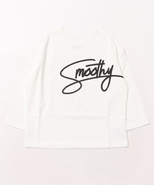 Smoothy（スムージー）の「Smoothy Smoothy Long Sleeve Tee / スムージー スムージーロングスリーブ Tシャツ（Tシャツ/カットソー・キッズ・ホワイト/ブラック・MEDIUM/LARGE/X-LARGE/SMALL）」の8枚目の写真