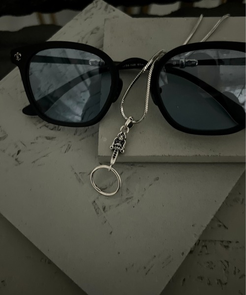 【セール】【blatto 925silver】925シルバートップ GLASSES HOLDER サングラスホルダー ネックレス bla-necklace-p1ch-00711 N（ネックレス）｜Burner（バーナー）