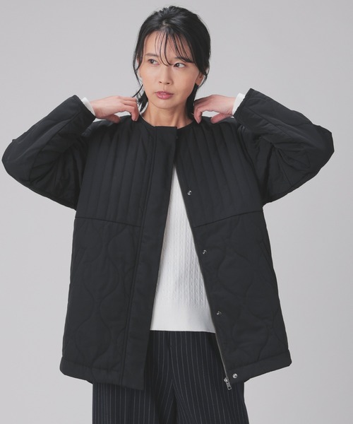 GLACIER lusso（グラシアルッソ）の「異柄キルティングブルゾン