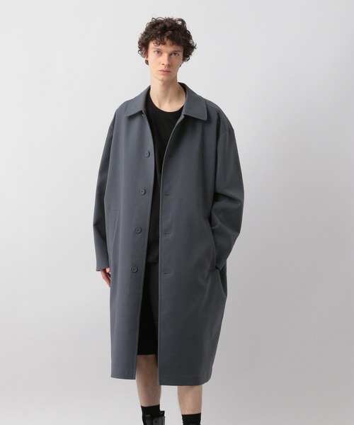 STERNBERG(スタンバーグ)の「トリプルクロスステンカラーコート(ステンカラーコート・メンズ・ブラウン/ブラック・LARGE/MEDIUM)」の18枚目の写真
