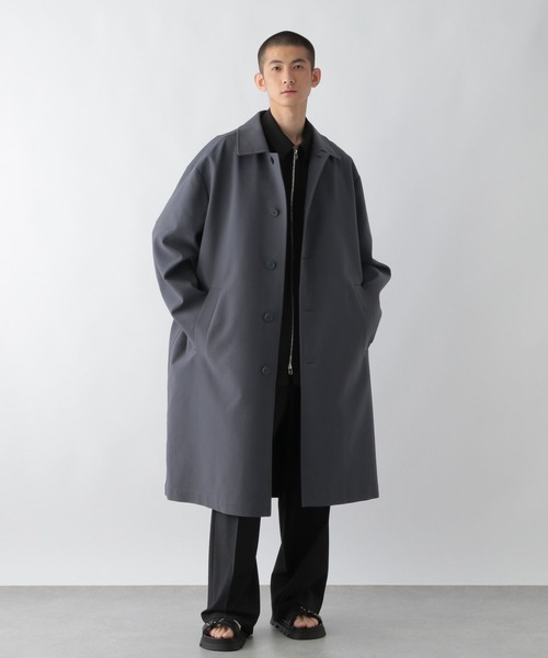 STERNBERG(スタンバーグ)の「トリプルクロスステンカラーコート(ステンカラーコート・メンズ・ブラウン/ブラック・LARGE/MEDIUM)」の20枚目の写真