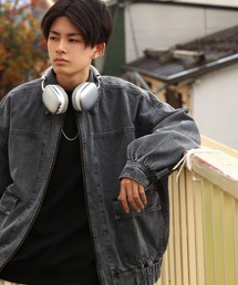 ZIP FIVE | 【ZIP FIVE】 ルーズシルエット コットン デニム ブルゾン / デニムジャケット(デニムジャケット)