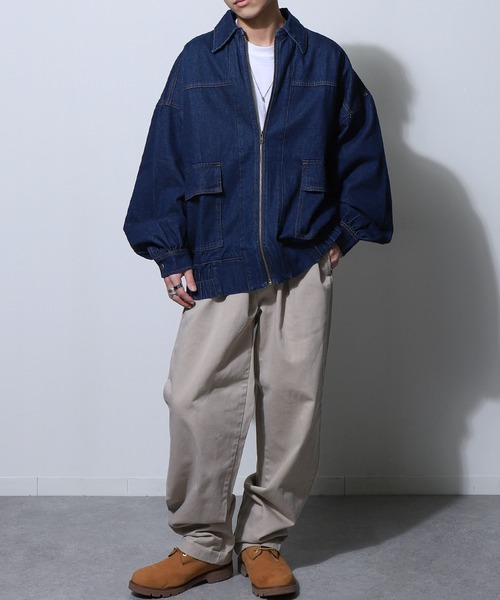 50's 60's SUPPLDRAPE デニムブルゾン コットンジャケット 50's 60's SUPPLDRAPE デニムブルゾン コットンジャケット 50's 60's