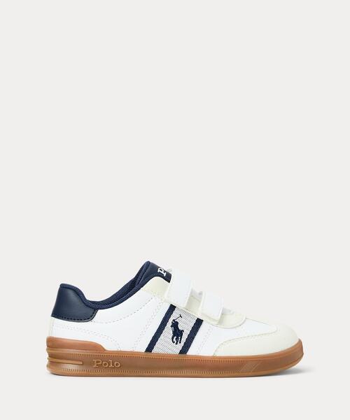 【セール】コート III フェイクレザー EZ スニーカー（スニーカー）｜POLO RALPH LAUREN CHILDRENSWEAR（ポロ ラルフ ローレン チルドレンズウェア）