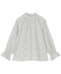 TOKYO SHIRTS | フリル衿 レディース長袖ブラウス(Tシャツ/カットソー)