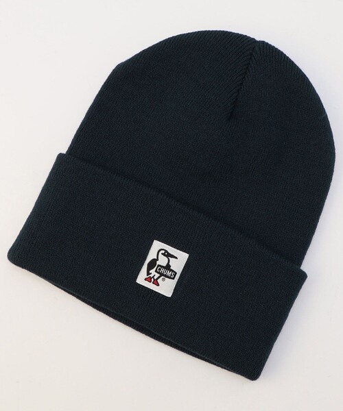 CHUMS（チャムス）の「限定展開 CHUMS/チャムス ニットキャップ / Knit Cap / CH05-1399（ニットキャップ/ビーニー・メンズ・ネイビー/ブラック/グレー・ﾌﾘ-）」の3枚目の写真