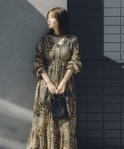 ブランド古着】長袖ワンピース（ワンピース）｜sara mallika（サラ  