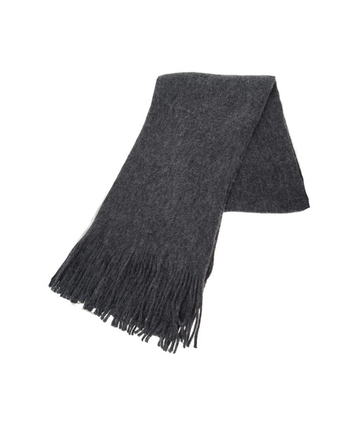 fifth（フィフス）の「ミンクタッチもっちりストール（マフラー・レディース・ホワイト/チャコールグレー/ブルー/イエロー・FREE）」の10枚目の写真