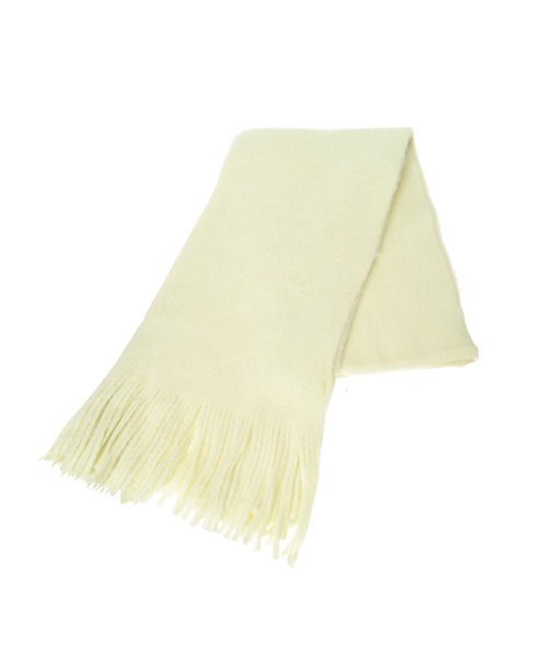 fifth（フィフス）の「ミンクタッチもっちりストール（マフラー・レディース・ホワイト/チャコールグレー/ブルー/イエロー・FREE）」の12枚目の写真