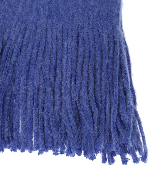 fifth（フィフス）の「ミンクタッチもっちりストール（マフラー・レディース・ホワイト/チャコールグレー/ブルー/イエロー・FREE）」の14枚目の写真