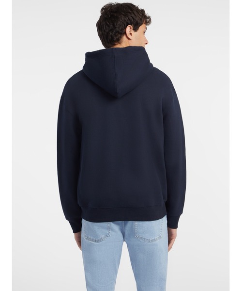 GUESS JEANS（ゲスジーンズ）の「GUESS JEANS Hood Reg America Trad Sweat パーカー（パーカー・メンズ・ブラック/ホワイト/ネイビー・MEDIUM/SMALL/X-LARGE/LARGE/X-SMALL）」の17枚目の写真