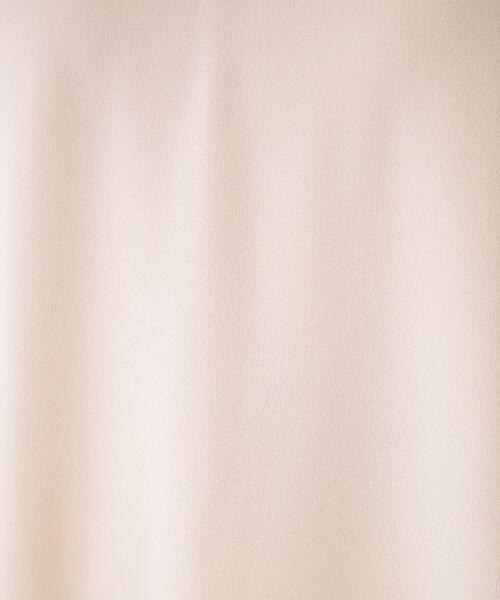 SHOO・LA・RUE（シューラルー）の「【S-3L/お袖デザイン2WAY】異素材ドッキングワンピース（ワンピース・レディース・ブラック/ナチュラル・05/01/02/03/04）」の7枚目の写真