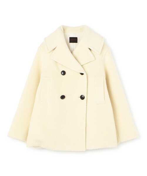 モヘヤダイヤゴナル ピーコート（ピーコート）｜TOMORROWLAND collection（トゥモローランドコレクション）