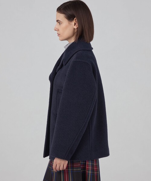 モヘヤダイヤゴナル ピーコート（ピーコート）｜TOMORROWLAND collection（トゥモローランドコレクション）