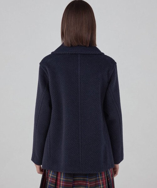 モヘヤダイヤゴナル ピーコート（ピーコート）｜TOMORROWLAND collection（トゥモローランドコレクション）