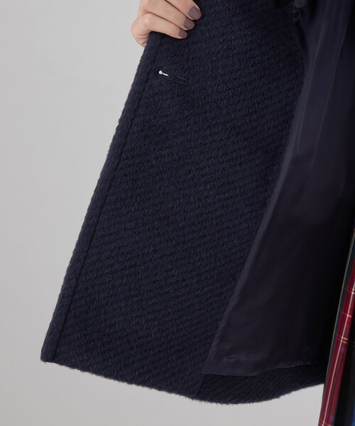 モヘヤダイヤゴナル ピーコート（ピーコート）｜TOMORROWLAND collection（トゥモローランドコレクション）