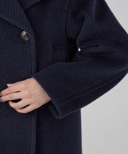 モヘヤダイヤゴナル ピーコート（ピーコート）｜TOMORROWLAND collection（トゥモローランドコレクション）