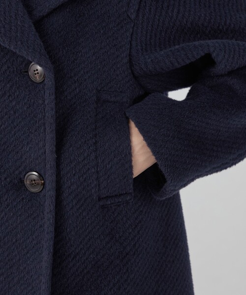 モヘヤダイヤゴナル ピーコート（ピーコート）｜TOMORROWLAND collection（トゥモローランドコレクション）