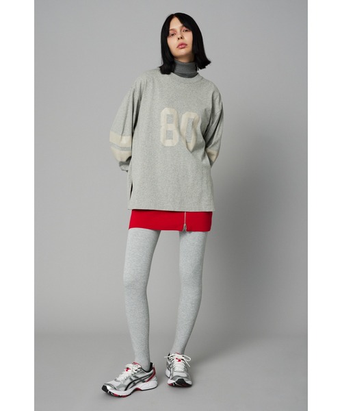 HeRIN.CYE（ヘリンドットサイ）の「Zip knit skirt　　ジップニットスカート（スカート・レディース・ブラック/レッド・FREE）」の9枚目の写真