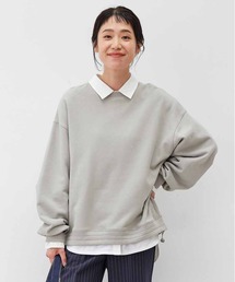 Live in comfort | リブ イン コンフォート ラフに着るだけでこなれ見えする 大人専用すそドロストトレーナー(スウェット)