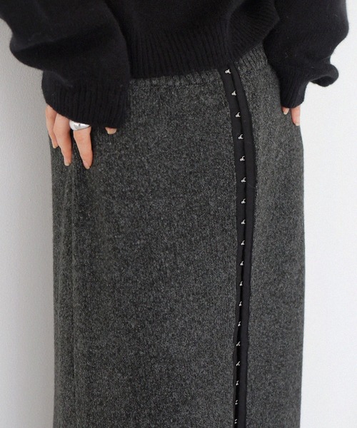 セール】ホックデザインニットスカート（ニット/セーター）｜LIAN