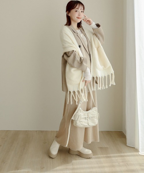 セール】omi×tera コラボ 厚底ダブルステッチストレッチショート