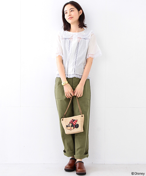 Disney（ディズニー）の「BEAMS BOY / 40th別注 Disney ミニ チェーンバッグ（かごバッグ・レディース・その他1/その他2・ONE SIZE）」の8枚目の写真