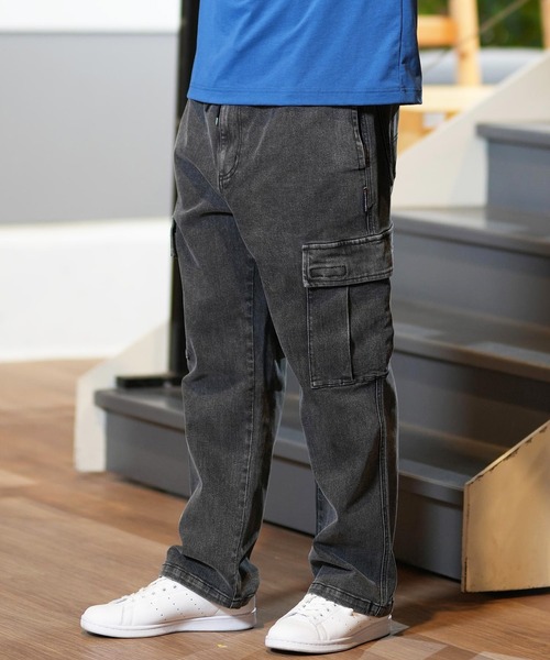 ダークブルー デニム カーゴパンツ DC/ディーシーワイドカーゴパンツ デニム DPT251071（その他