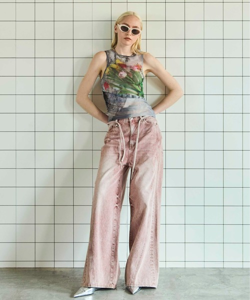 MAISON SPECIAL カラーデニムパンツ MAISON SPECIAL ジーンズ デニム デニムパンツ Colored Denim