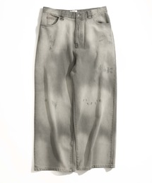 WETTEMPT | GRADATION BLAST WIDE DENIM PANTS /グラデーションブラストワイドデニムパンツ(デニムパンツ)