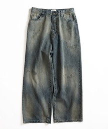 WETTEMPT(EBevg)GRADATION BLAST WIDE DENIM PANTS /Of[VuXgChfjpc(fjpc)