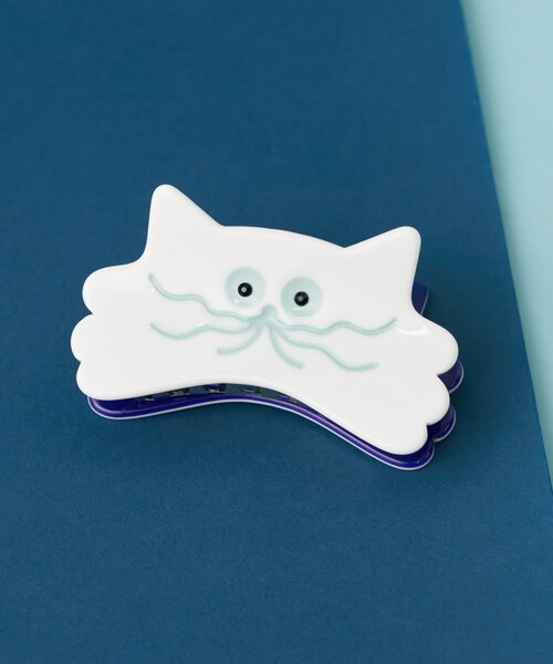 BIRTHDAY BAR(バースデイバー)の「umao×BIRTHDAY BAR バンスヘアクリップ(バレッタ/ヘアクリップ・レディース・ホワイト/ブラック・0)」の6枚目の写真