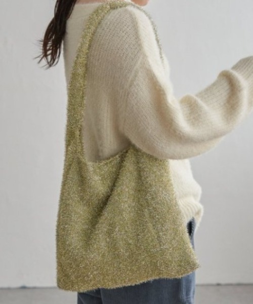 LBC（エルビーシー）の「ラメシャギーショルダーバッグ（ショルダーバッグ・レディース・Silver/ブラック/GOLD・FREE）」の3枚目の写真