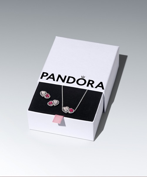 PANDORA(パンドラ)の「ハロー ハート スタッド ピアス(ピアス(両耳用)・レディース・シルバー・FREE)」の8枚目の写真