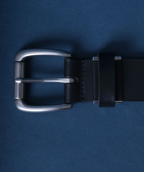 ANPAS（アンパス）の「35mm Cowhide Leather Sail-shaped Buckle Long Belt/35mm 牛革 帆型バックル ロングベルト 長尺（ベルト・メンズ・ブラック/ブラウン系その他/ブラック系その他/ブラウン・FREE）」の7枚目の写真