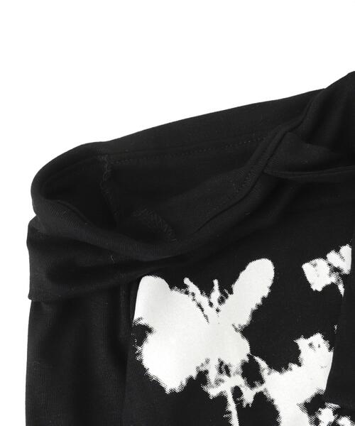 dispark（ディスパーク）の「DISPARK/Wジップグラフィックオフショルトップス（Tシャツ/カットソー・レディース・カーキ/ブラック・FREE）」の8枚目の写真