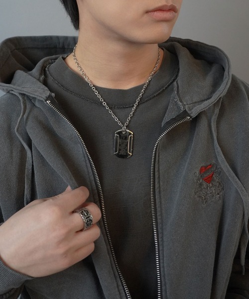 SPINNS(スピンズ)の「チェーンネックレス/ドッグクロス(ネックレス・メンズ・シルバー・ONESIZE)」の7枚目の写真