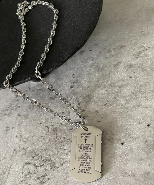 チェーンネックレス/ドッグクロス（ネックレス）｜SPINNS（スピンズ