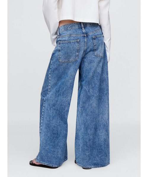 GAP（ギャップ）の「スーパーバギーデニム（デニムパンツ・レディース・ライトインディゴブルー・25/26/23/24/28/29/27/30）」の12枚目の写真