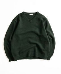 Adoon plain | SOFT TOUCH V NECK KNIT / ソフトタッチVネックニット(ニット/セーター)