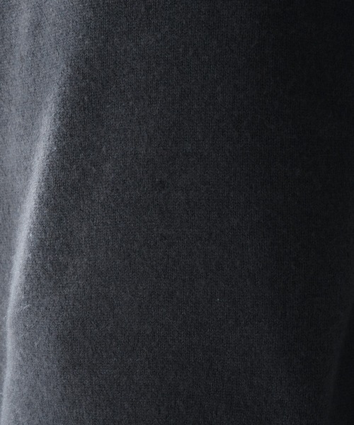 Adoon plain(アドーンプレーン)の「SOFT TOUCH V NECK KNIT / ソフトタッチVネックニット(ニット/セーター・メンズ・ボルドー/グリーン/チャコールグレー・LARGE/MEDIUM)」の19枚目の写真