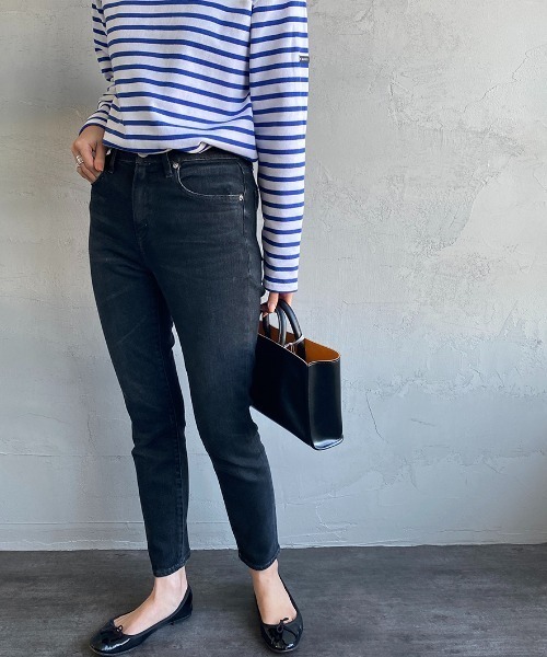 セール/ブランド古着】加工スキニーデニムパンツ（デニムパンツ）｜RED  