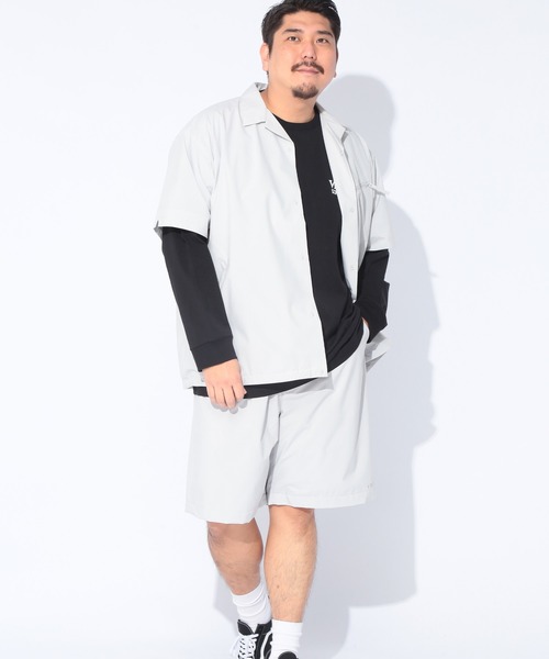 B&T CLUB（ビーティークラブ）の「B＆T CLUB (ビーアンドティークラブ) EVOL-TEX 裏メッシュ ストレッチ テックショーツ（その他パンツ・メンズ・グレー/ブラック/ブルー・X1(3L～4L)/X2(4L～5L)/X5(9L～10L)/X4(8L～9L)/X3(6L～7L)）」の11枚目の写真
