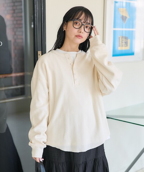 セール】【セットアイテム】ワッフルヘンリー ロンTセット（T